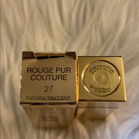 YVES SAINT LAURENT 27 ROUGE PUR COUTURE  LIPSTICK - Picture 5 of 6